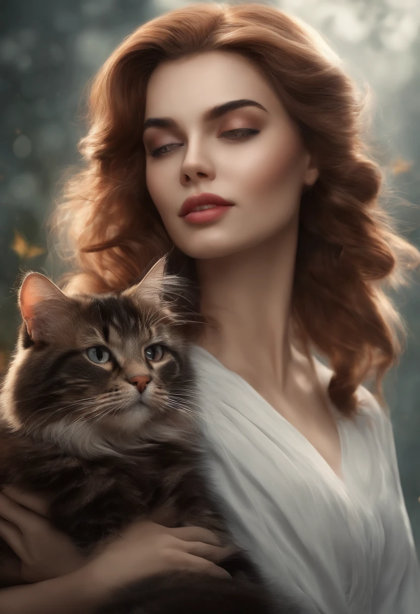 catss, hight resolution, Flat Avatar, white backgrounid, simple background,