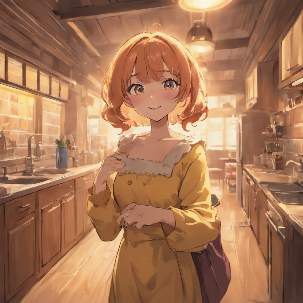 house wife、a smile、 ::Style Pixar Cartoons