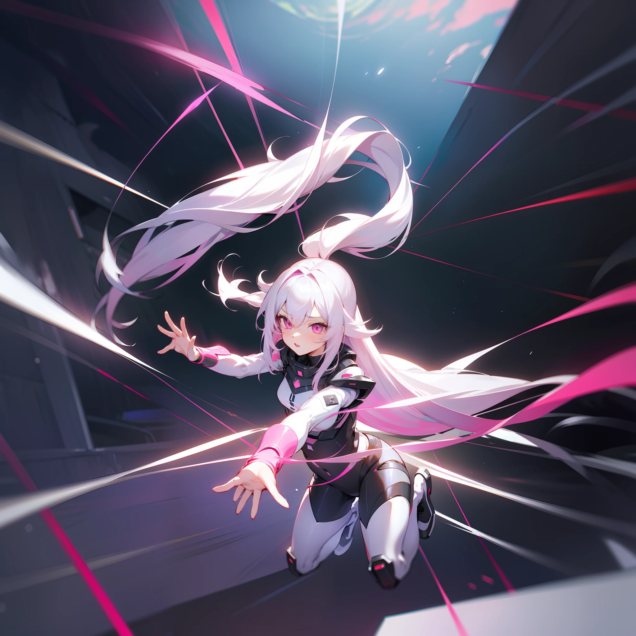 anime girl line drawing neon light 8k --ar 5:8 --niji 5 --s 400