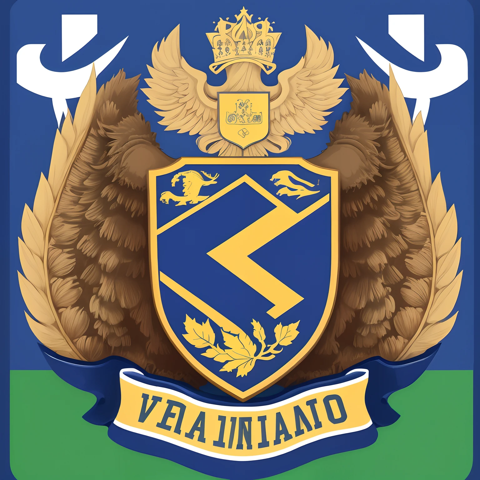 Coat of arms of a women's football team that bears the name of Varandão Sport Club