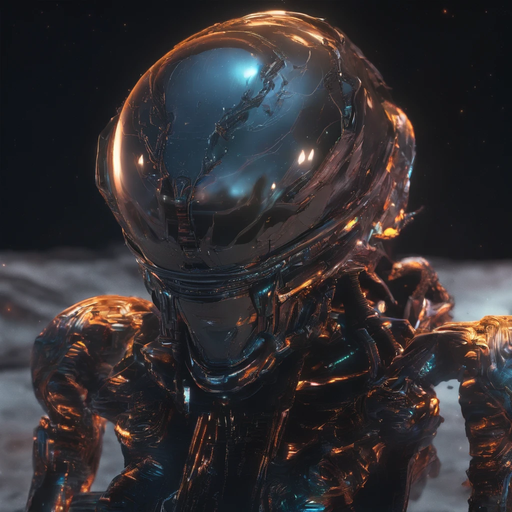 Lunar soil 32K(tmasterpiece,k hd,hyper HD,32K)Subconscious mines,Stereo equidistance,starlights,Dingdall effect,Light and shadow intensification,3D modeling,Four-dimensional model,Hyper-realistic engine,rendering,Studio lighting,The light shines,Fantasy atmosphere,vibrant with colors,8K,Surface reflected light