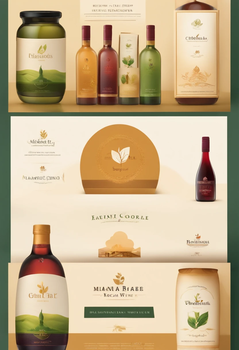 Simple colors,Simple graphics,Minimalist graphics,Logo design,Wine logo,Rice wine logo,medicinal wine,herbaceous plant,Logo design,Logo design,pictogram,LOGO,Round logo