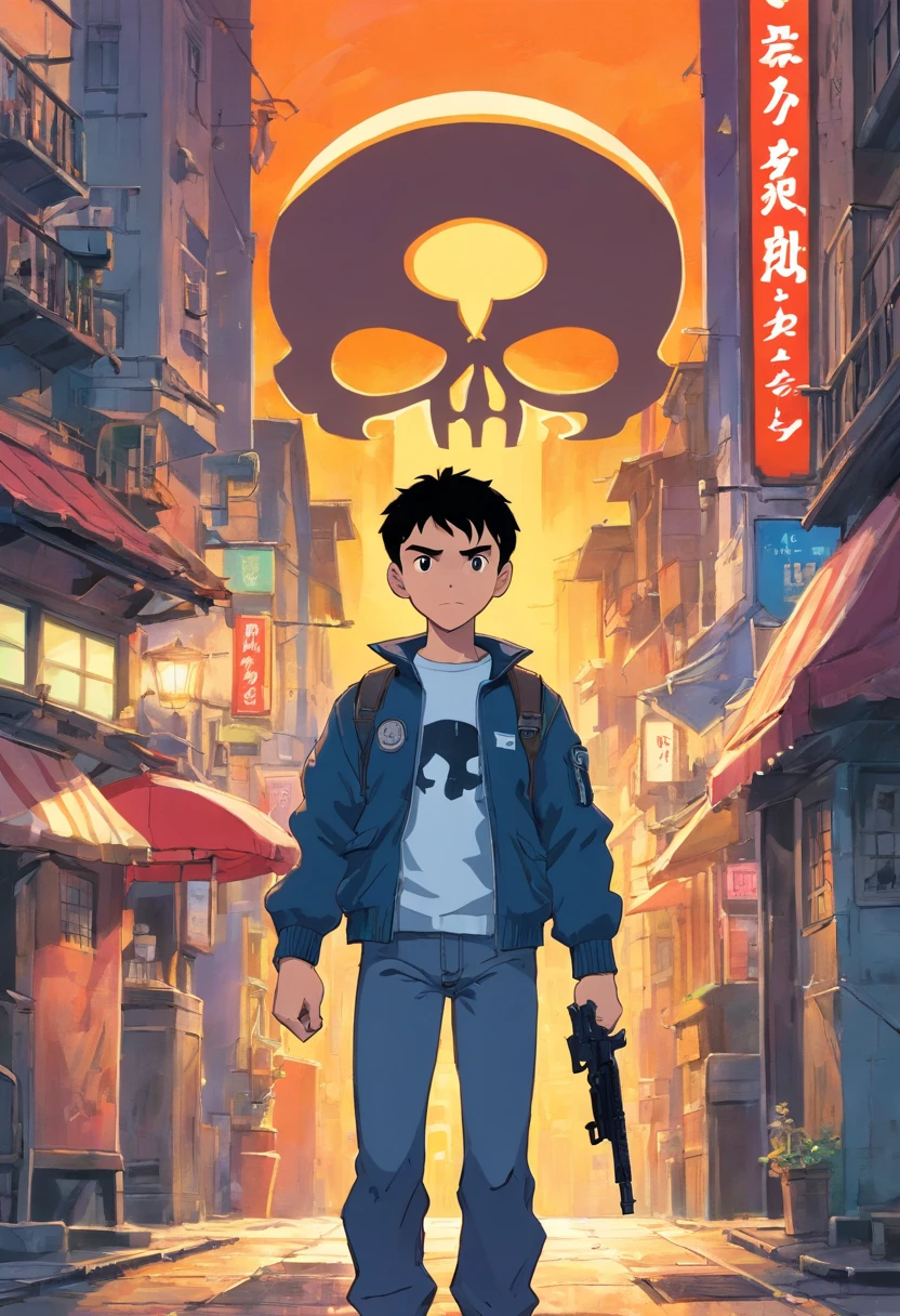 The Punisher as a teenager