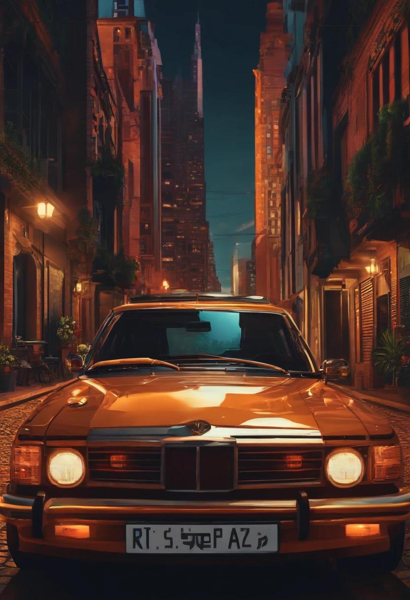 Coche pixel art