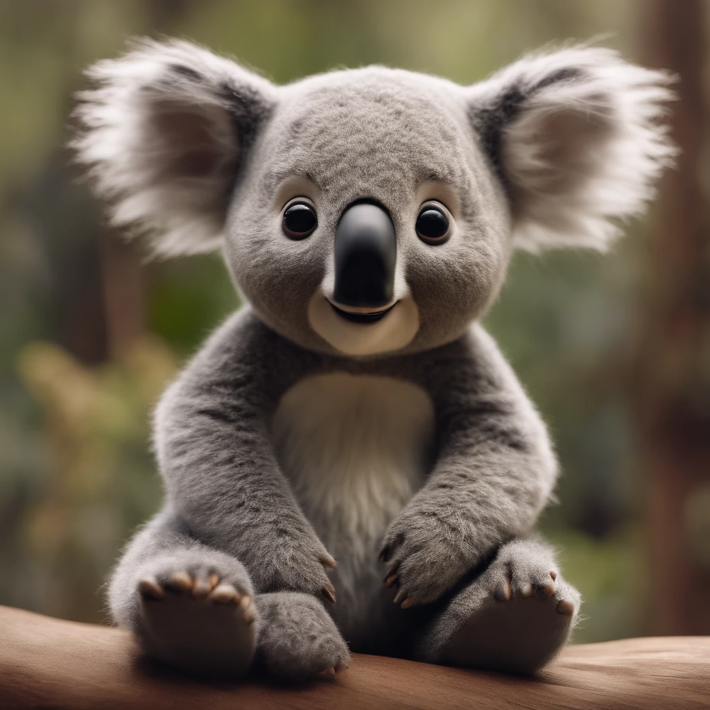 koala,estilo disney,