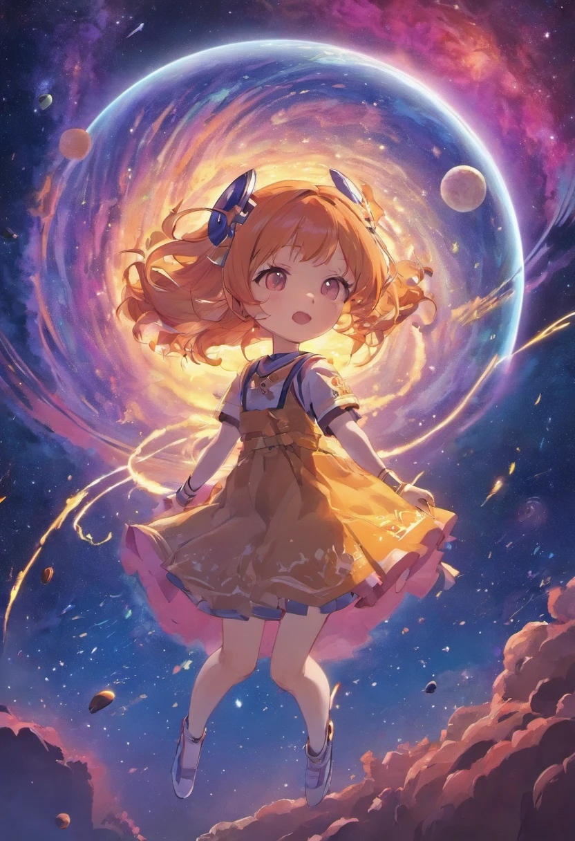 um desenho de planetas sobre ele, planetas caindo, space themed, Detalhes adicionais, Grande disco do planeta, Planetas, Space jellyfish, space theme, Ano 2 8 6 6, planetas flutuantes, planets behind, o planeta, planeta urano, mar planeta, planets and galaxies, planets orbit, Feliz!!!, outer space, Directed by: Ludovit Fulla