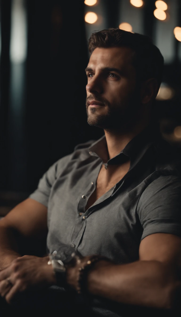 Portrait of a adult boy