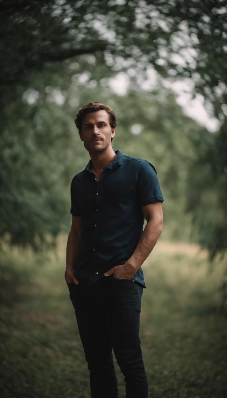 Portrait of a adult boy