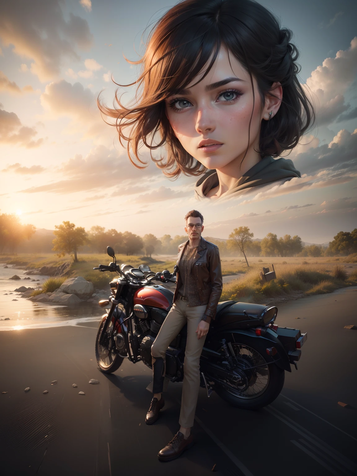 4k quality, realistic face, ultra realistic
