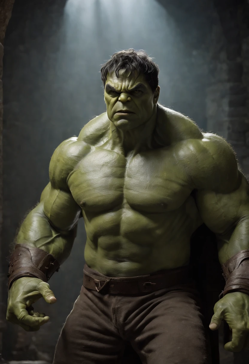 Foto de corpo inteiro de Hulk em terno estilo armadura branca e dourada, no mask on, Capa Branca, looking at the center camera, perfect composition, bonito, detalhado, intrincado, Intricate octane render trend in Artstation, 8 k artistic photography, arte conceitual fotorrealista, soft natural volumetric cinematic perfect light, Chiaroscuro, Fotografia premiada, master part, oil on the canvas, Raphael, Caravaggio, Greg Rutkowski, bipe, Beksinski, Giger, trending on ArtStation, foco nítido, Studio photo, detalhes intrincados, altamente detalhado, fundo noturno da cidade, Directed by: Greg Rutkowski