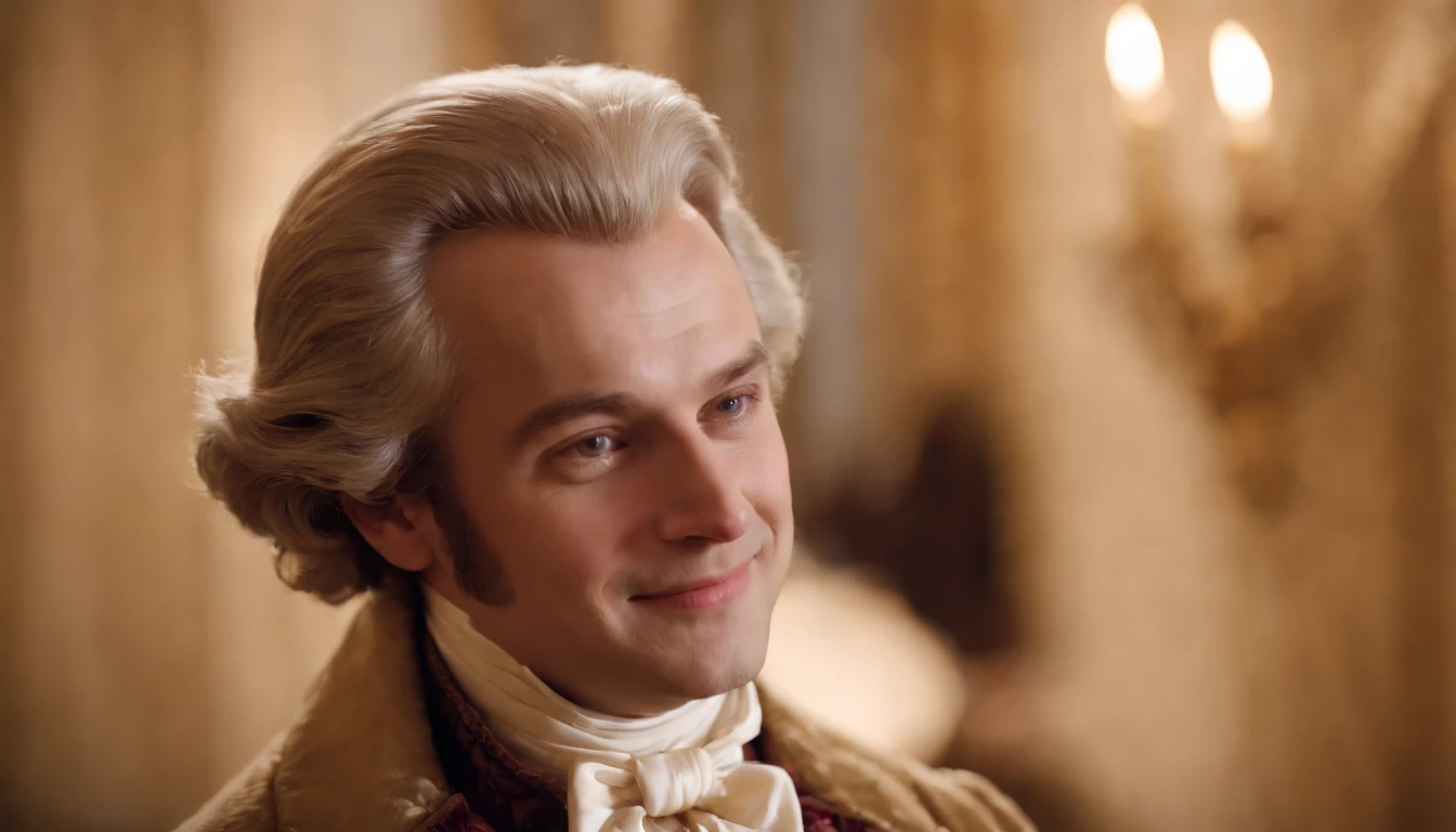 mozart riendo