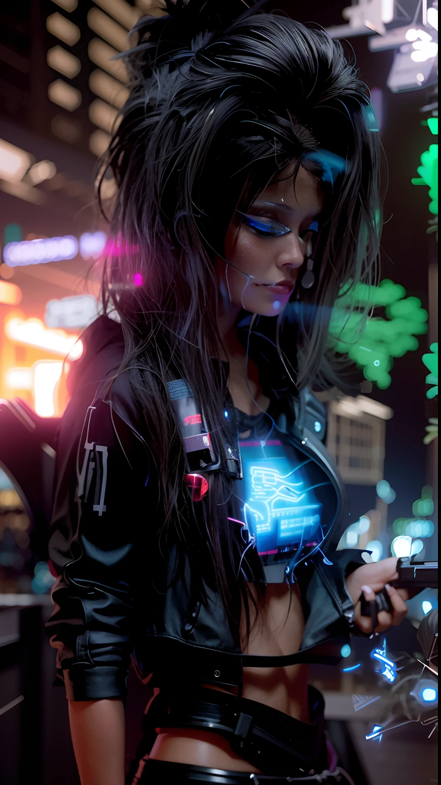 Change background cyberpunk handsome girl reolit face,8k,