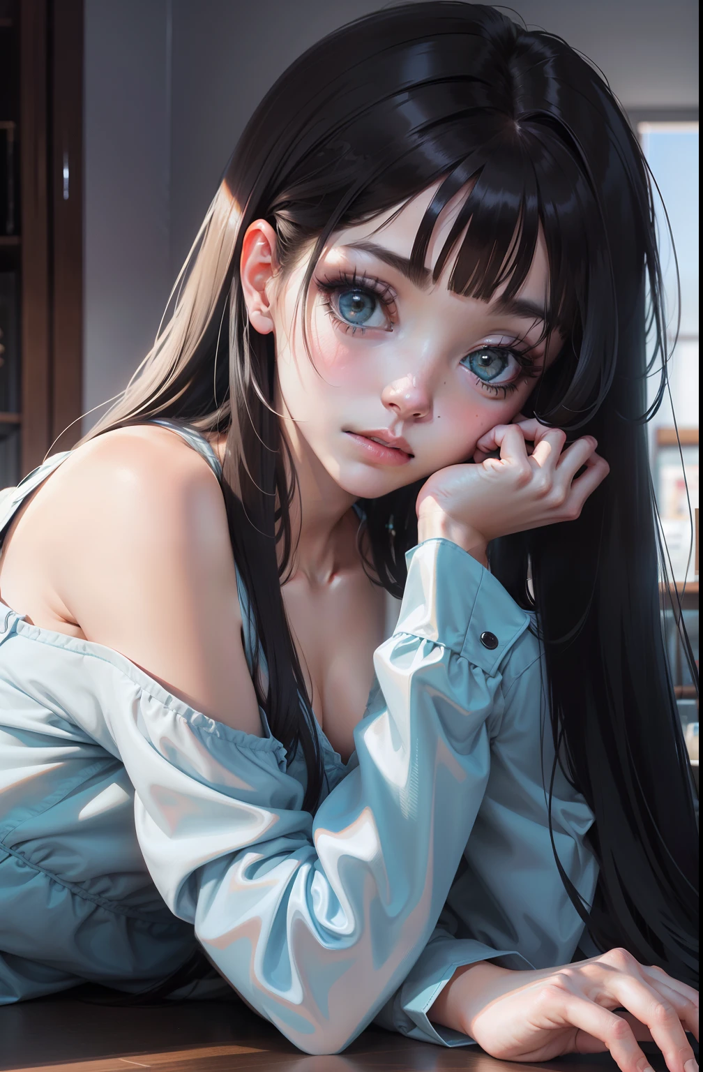 Finely minced bangs