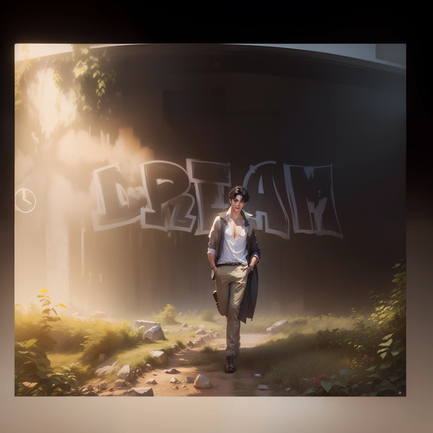 Change background handsome boy, realistic face, 8k ultra realistic world handsome boy