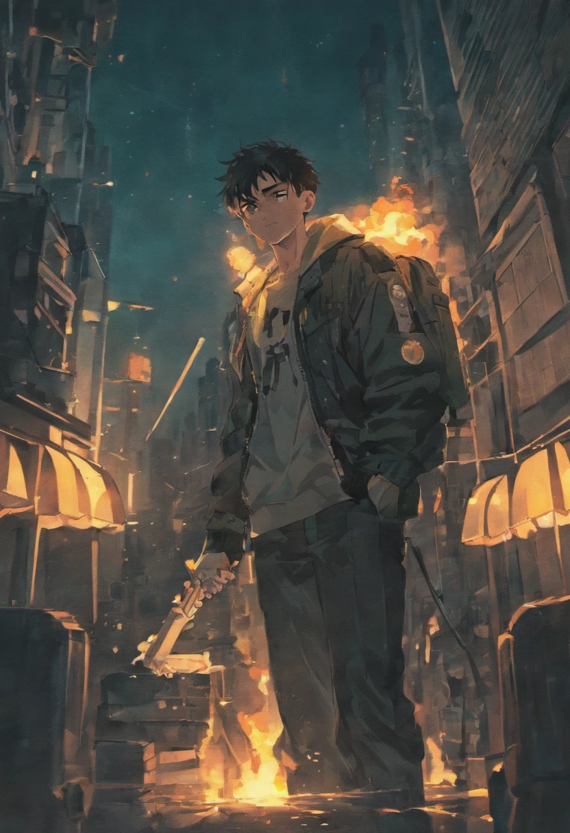 The Punisher as a teenager