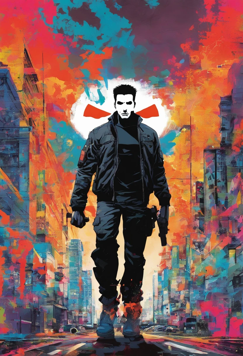 The Punisher as a teenager