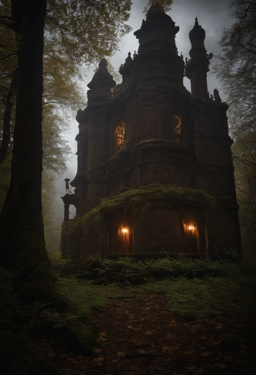 In the heart of the ancient forest, a forsaken mansion stands, shrouded in darkness and secrets. You, a fearless explorer, venture into the depths of this eerie abode, armed with only a flickering lantern and your unwavering determination. Little do you know, lurking within the shadows, a malevolent entity awaits, a tall, muscular figure cloaked in a tenebrous robe. His skin, a haunting shade of tawny, exudes an aura both terrifying and mystifying. Capture the spine-chilling encounter with this enigmatic being in your next horrifying YouTube video.