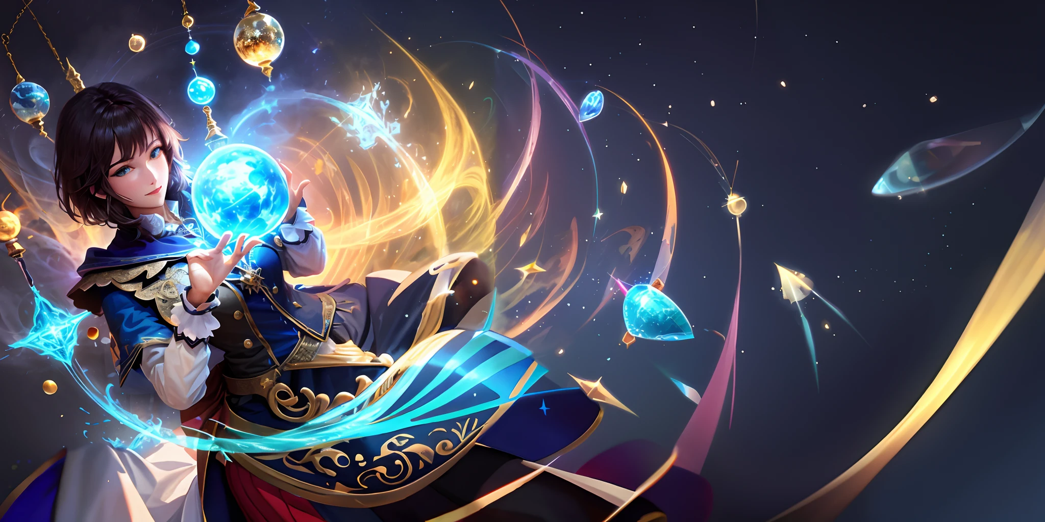 Magician long skirt