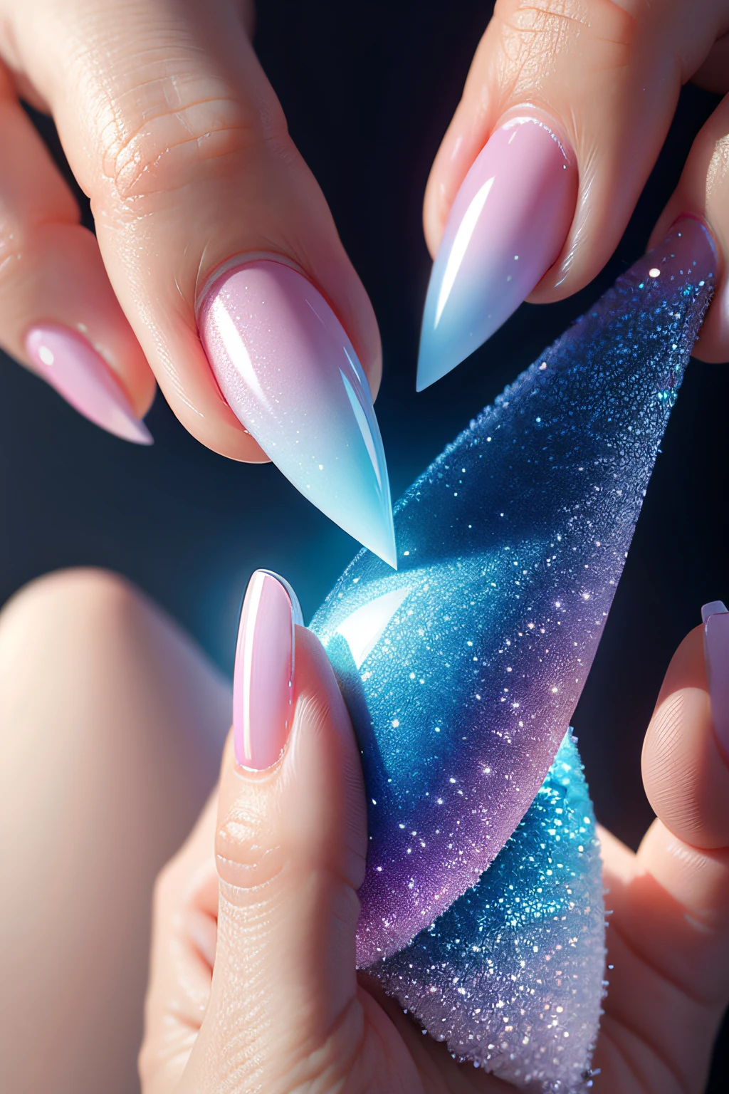 ombre nails like this