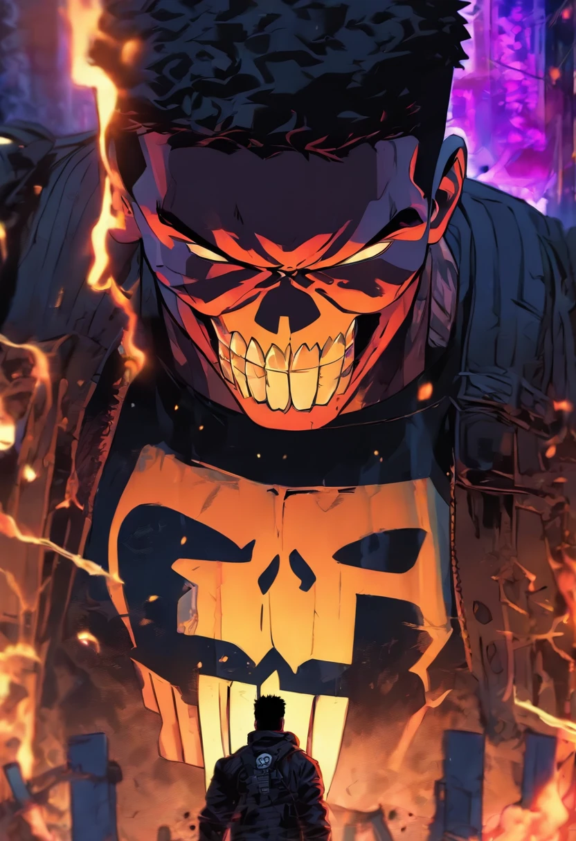 The Punisher as a teenager