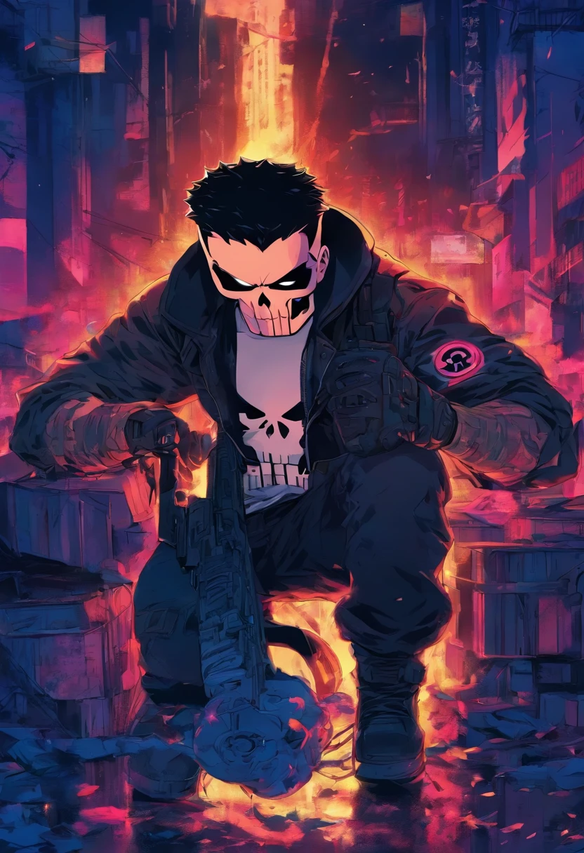 The Punisher as a ager