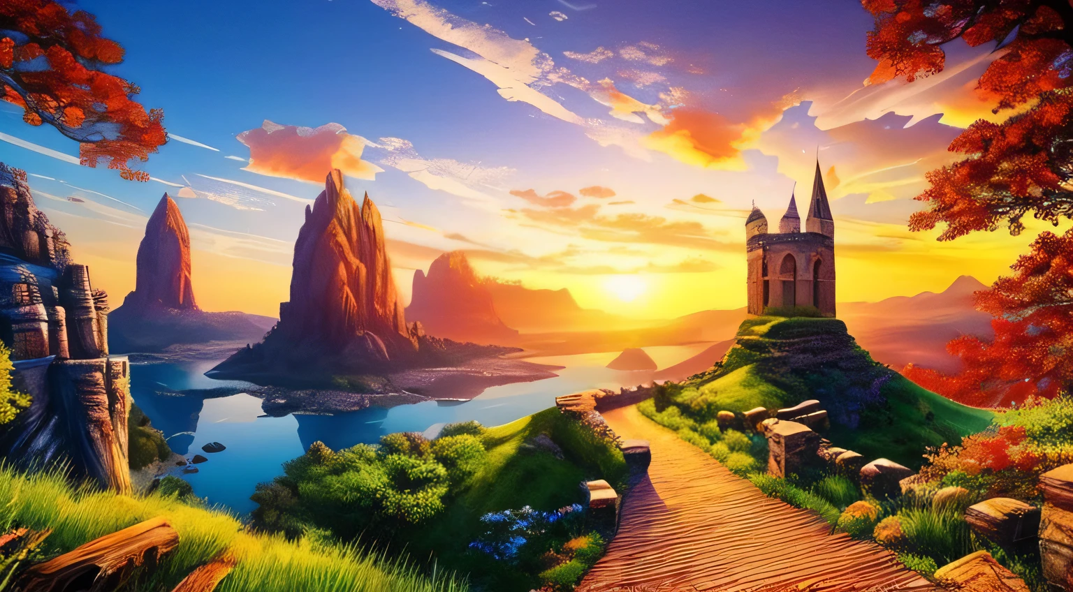 (best quality,4k,8k,highres,masterpiece:1.2),ultra-detailed,(realistic,photorealistic,photo-realistic:1.37),adventure, map, Elif, mother, roadmap, mysterious, intriguing, journey, treasure, ancient, hidden, clues, landmarks, mystical, enchanted forest, secret cave, majestic mountains, sparkling river, ancient ruins, mythical creatures, magical artifacts, quest, excitement, anticipation, curiosity, exploration, discovery, awe-inspiring, captivating, breathtaking, wonder, imagination, vibrant colors, golden sunlight, dramatic lighting. --auto
