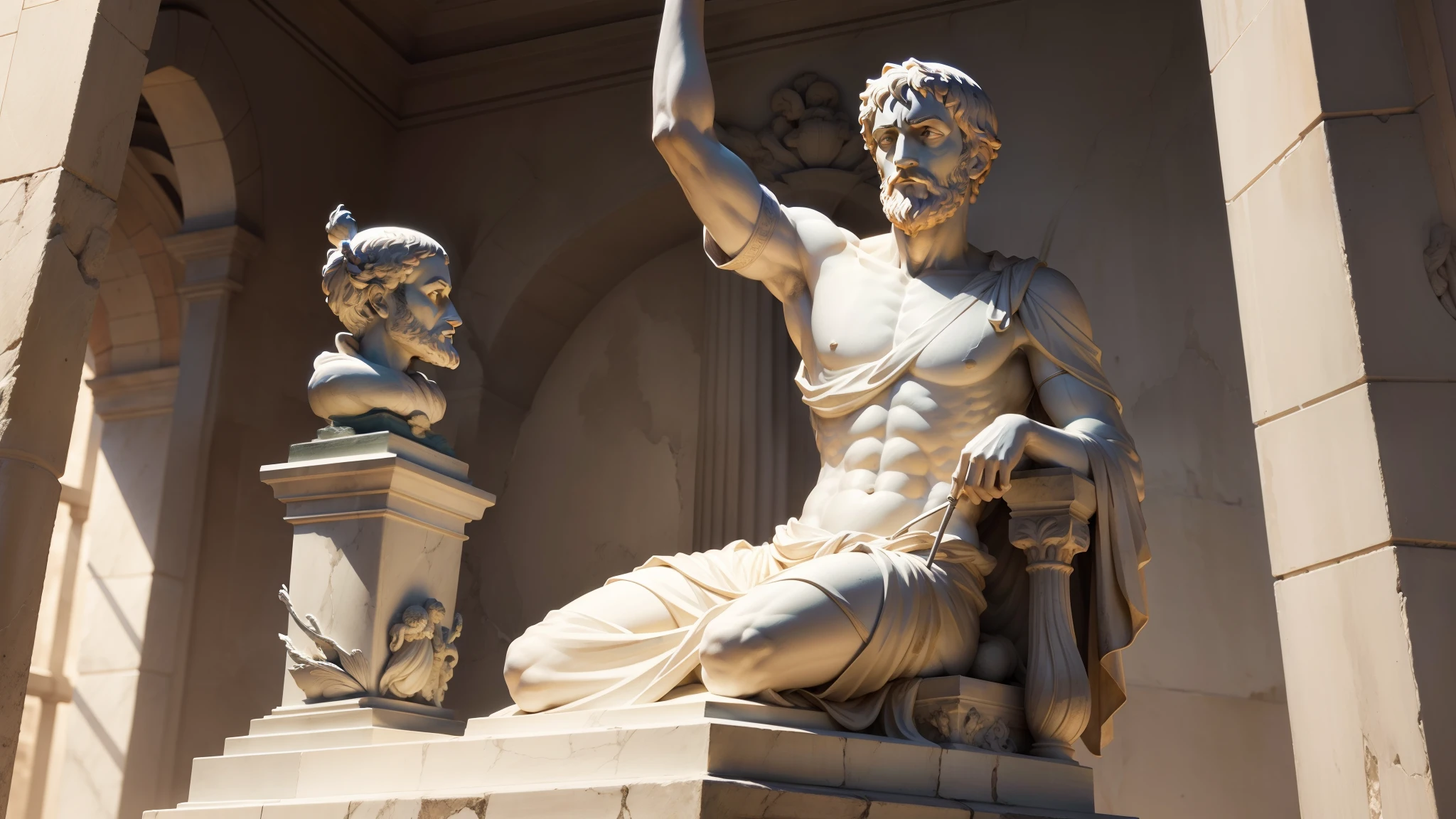 Stoic-statue of-Aristotle