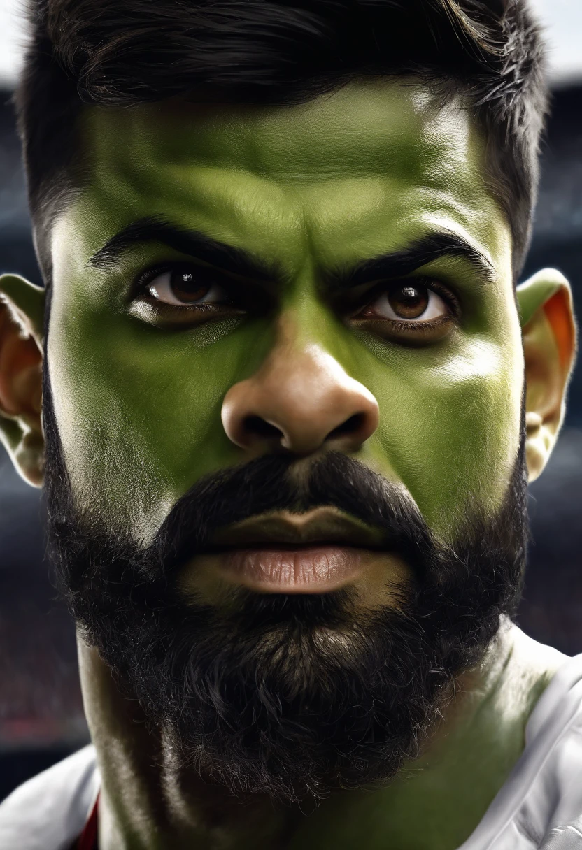 Virat kohli hulk face realistic