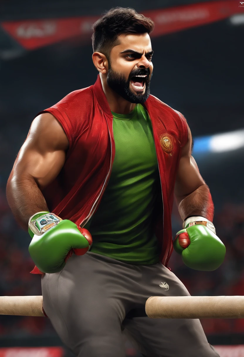 Virat kohli hulk face realistic