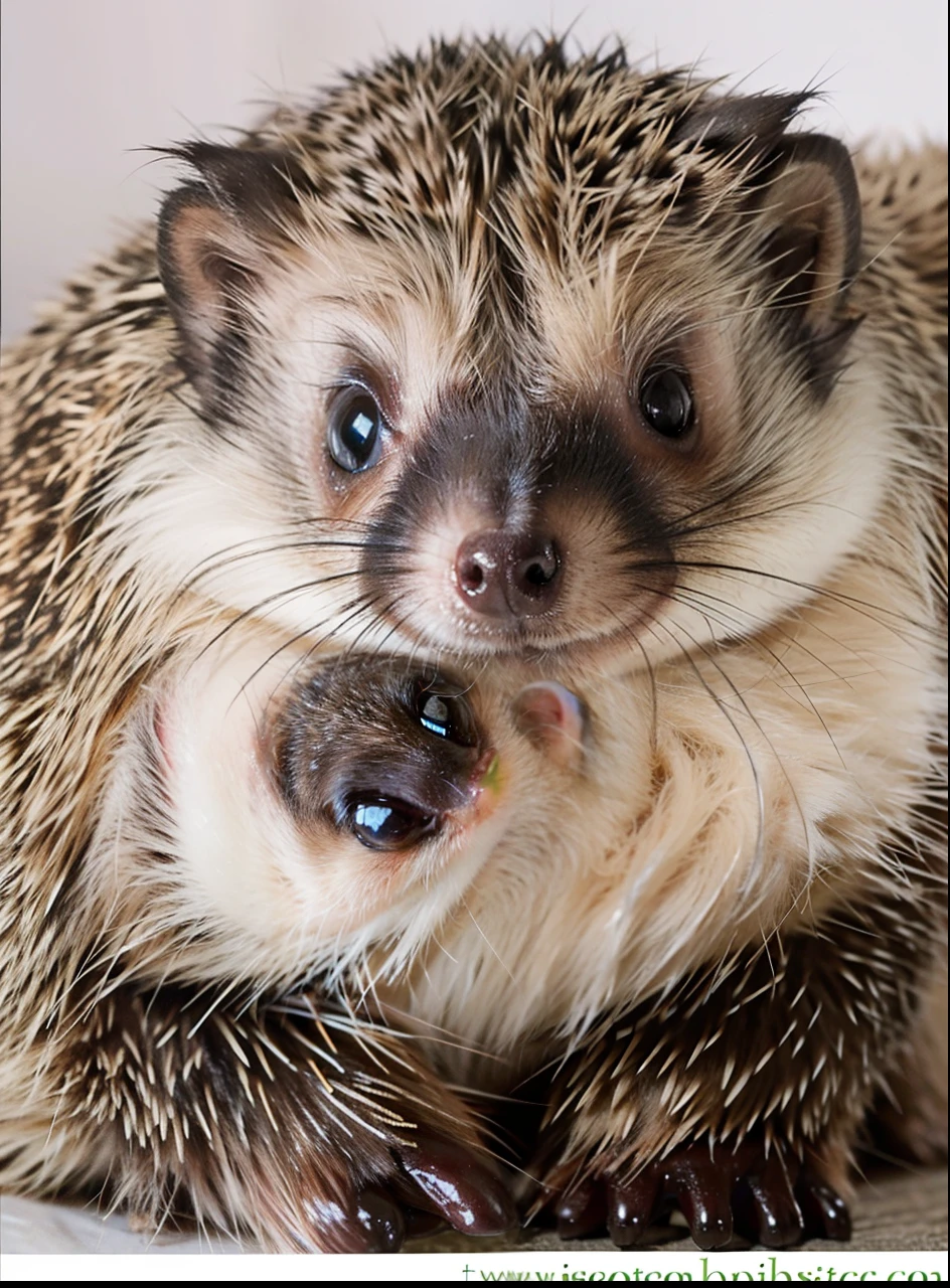 Hedgehog with cute eyes