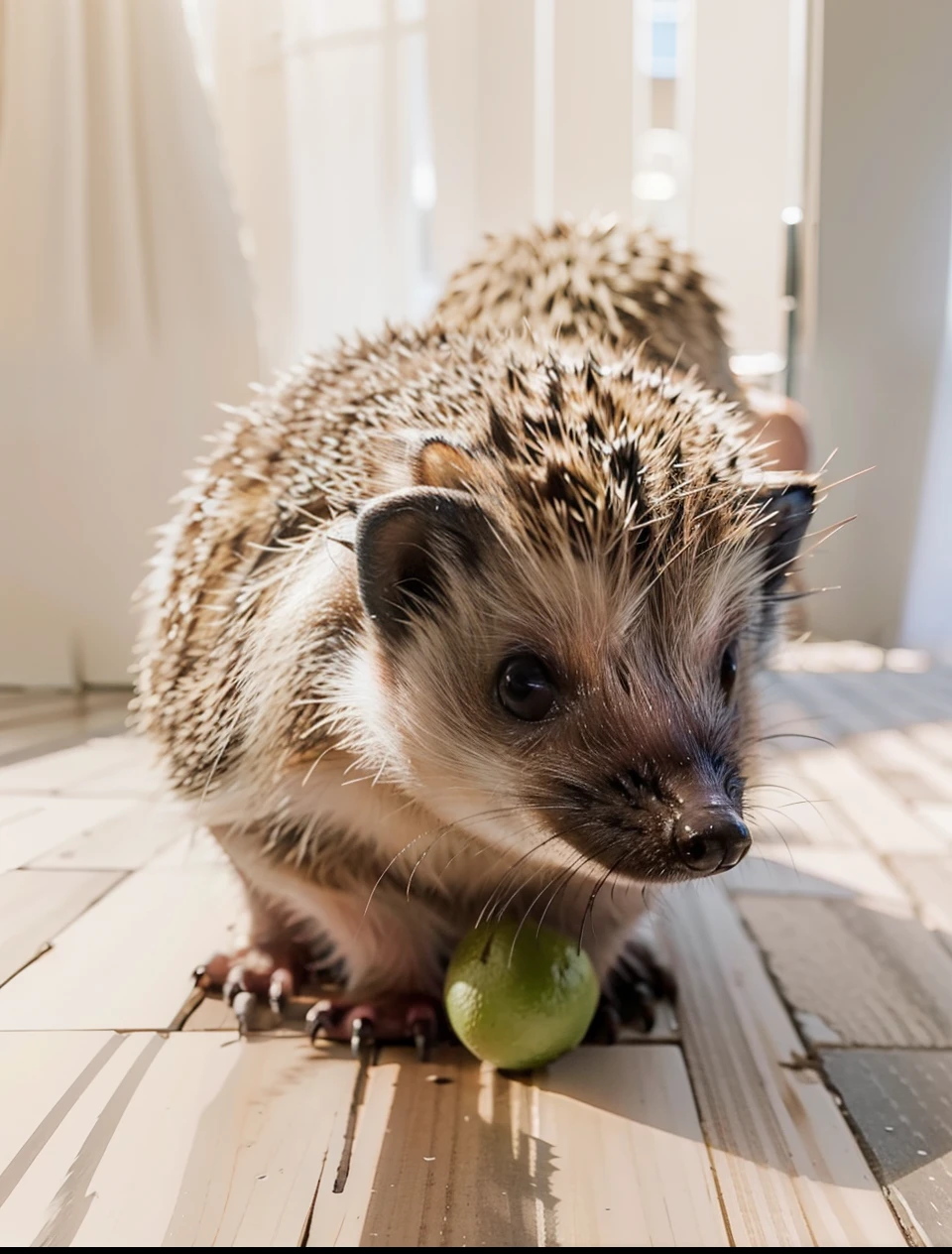 Hedgehog with cute eyes