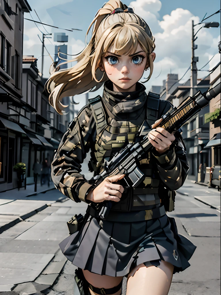 (blue eyes, serious)