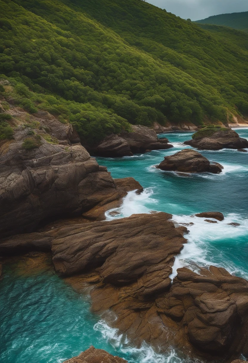 Drone videos over the sea