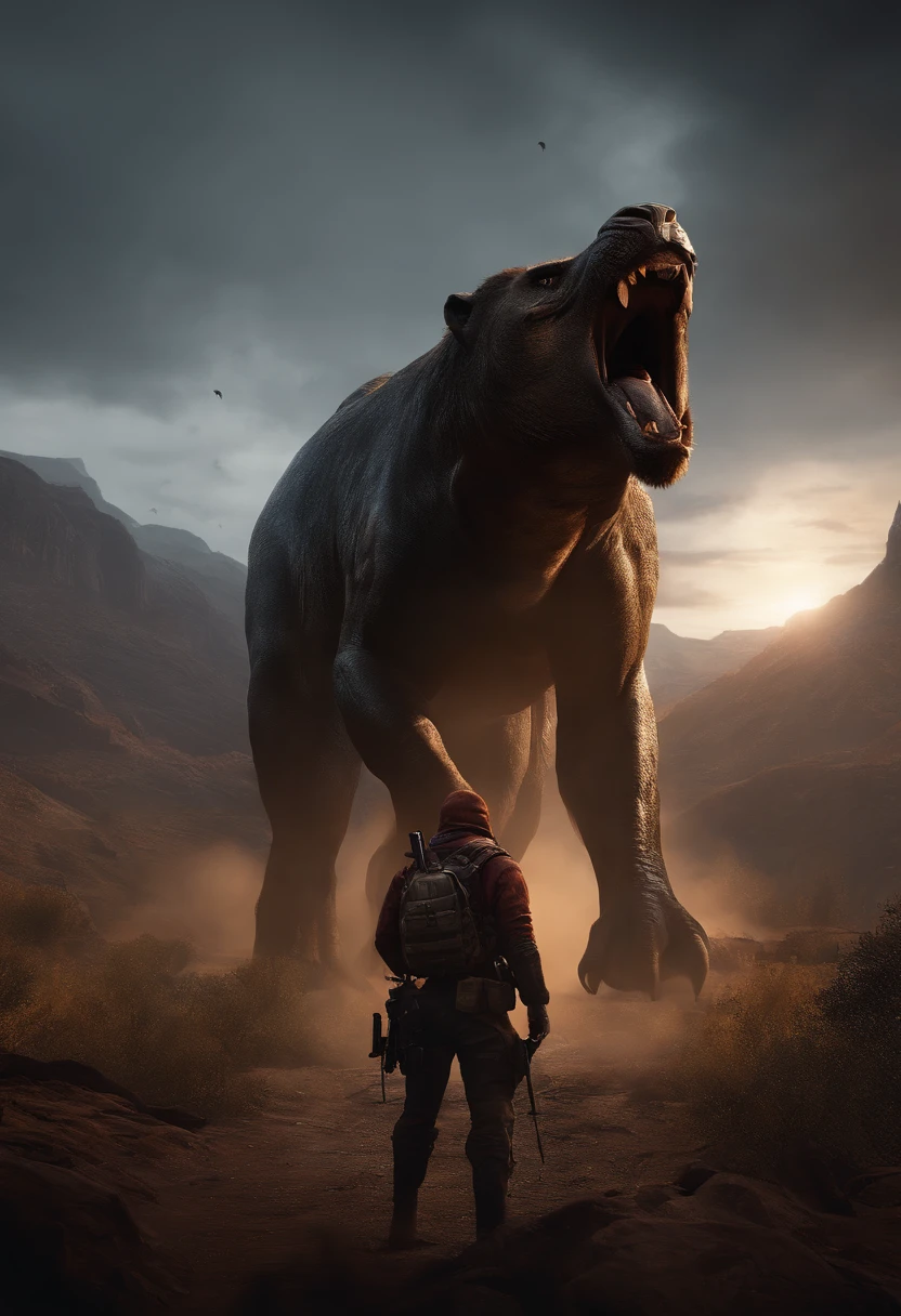 (best quality, 4k, highres, masterpiece:1.2), ultra-detailed, realistic:1.37, vibrant colors, professional, survival-themed game logo, aggressive lunatics, normal humans, detailed facial expressions, intense action, dystopian setting, post-apocalyptic landscape, dark and gritty atmosphere, compelling storyline, menacing atmosphere, thrilling gameplay, dynamic characters, complex emotions, suspenseful moments, cinematic quality, immersive experience