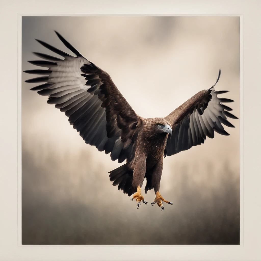 A realistic watercolor composition showing the intricate features and powerful presence of vultures flying in the sky, Watercolor, art station trend, sharp focus, studio photo, intricate, highly detailed, by greg rutkowski