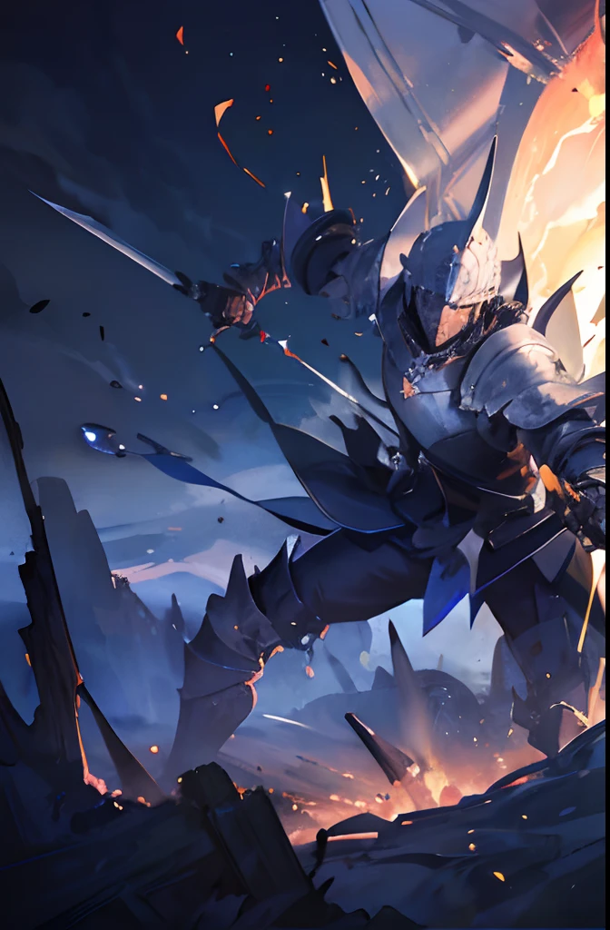 ludwig the holy blade,moonlight greatsword,ornate sword,shining silver blade,fierce and noble knight,dark and mysterious forest,misty moonlit night,glowing moonlight reflecting off the sword,jagged and intricate hilt,detailed engraving on the blade,moonlight piercing through the trees,holy crusader on a sacred quest,ominous aura surrounding the knight,battle-worn armor,flowing crimson cape,heroic stance,bathed in pale moonlight,epic confrontation between good and evil,struggle between light and darkness,ethereal and otherworldly atmosphere,sword raised high to the heavens,ancient prophecy of a chosen warrior,glowing runes on the sword's blade,dramatic clash of steel,twinkling stars in the night sky,faint whispers of a forgotten history,legendary weapon of immense power and skill,mythical creature lurking in the shadows,sparkling starlight illuminating the battlefield,majestic display of swordsmanship,endless courage and unwavering resolve,rays of moonlight dancing around the knight,sword gleaming with divine energy,unyielding dedication to justice and honor,masterpiece:1.2,ultra-detailed,realistic,portrait,concept art,oil painting,vivid colors,soft and warm color palette,subtle and gentle lighting,hauntingly beautiful scenery.