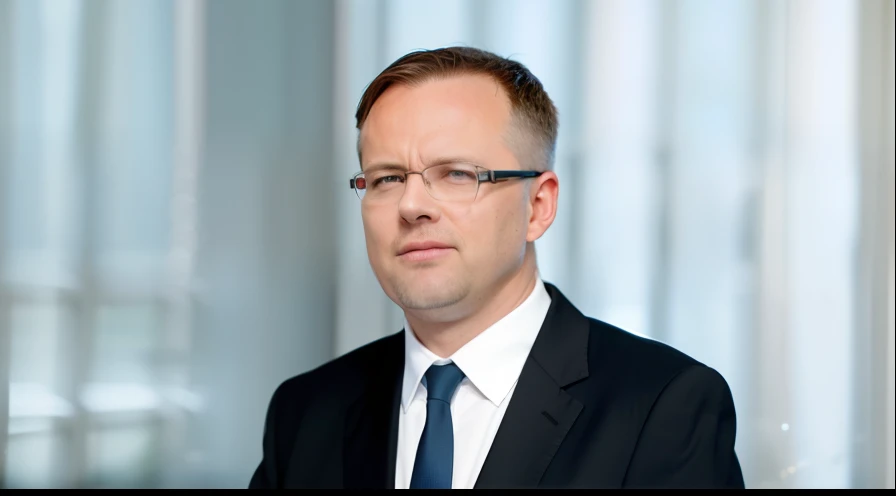 there is a man in a suit and tie standing in front of a window, markus reugels, markus vogt, stefan koidl, christoph wohlgemuth, steffen sauerteig, peter morhbacher, krzysztof kononowicz, mariusz lewandowski, thomas reimann, andreas marschall