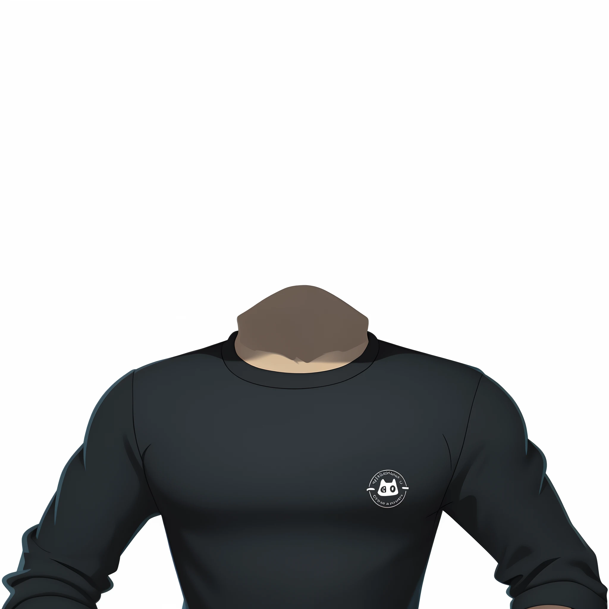 a cartoon image of a man with a hat on his head, avatar da parte superior do corpo, upper torso included, upper body visible, Avatar do jogo 2D do corpo superior, complete body view, parte superior detalhada do corpo, camisa preta por baixo da armadura, metade superior do corpo, corpo completo do personagem, halfbody headshot, imagem de corpo inteiro, fvckrender, roupa interior preta, oc renderizado