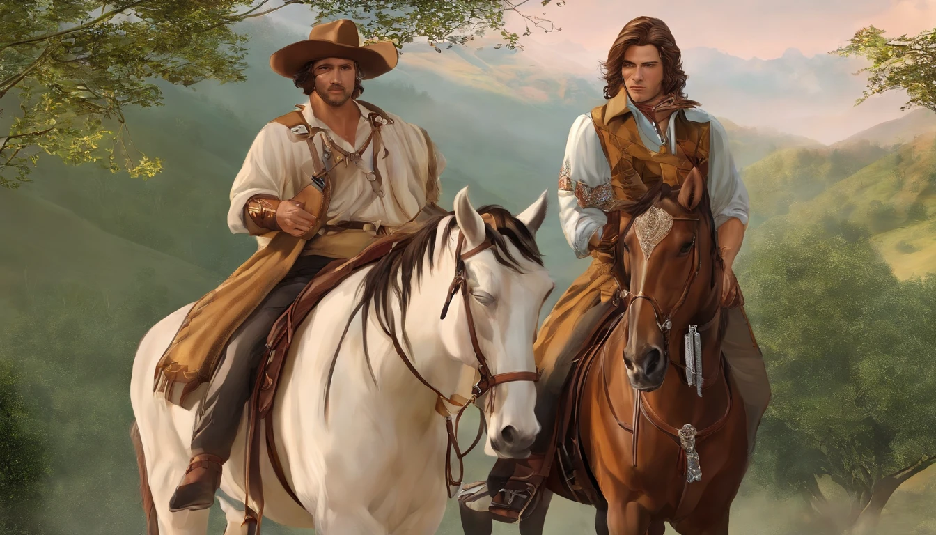 Gaucho, para colorir, animes