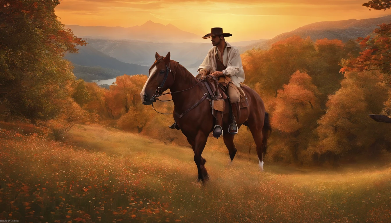 Gaucho, coloring, Anime, hd