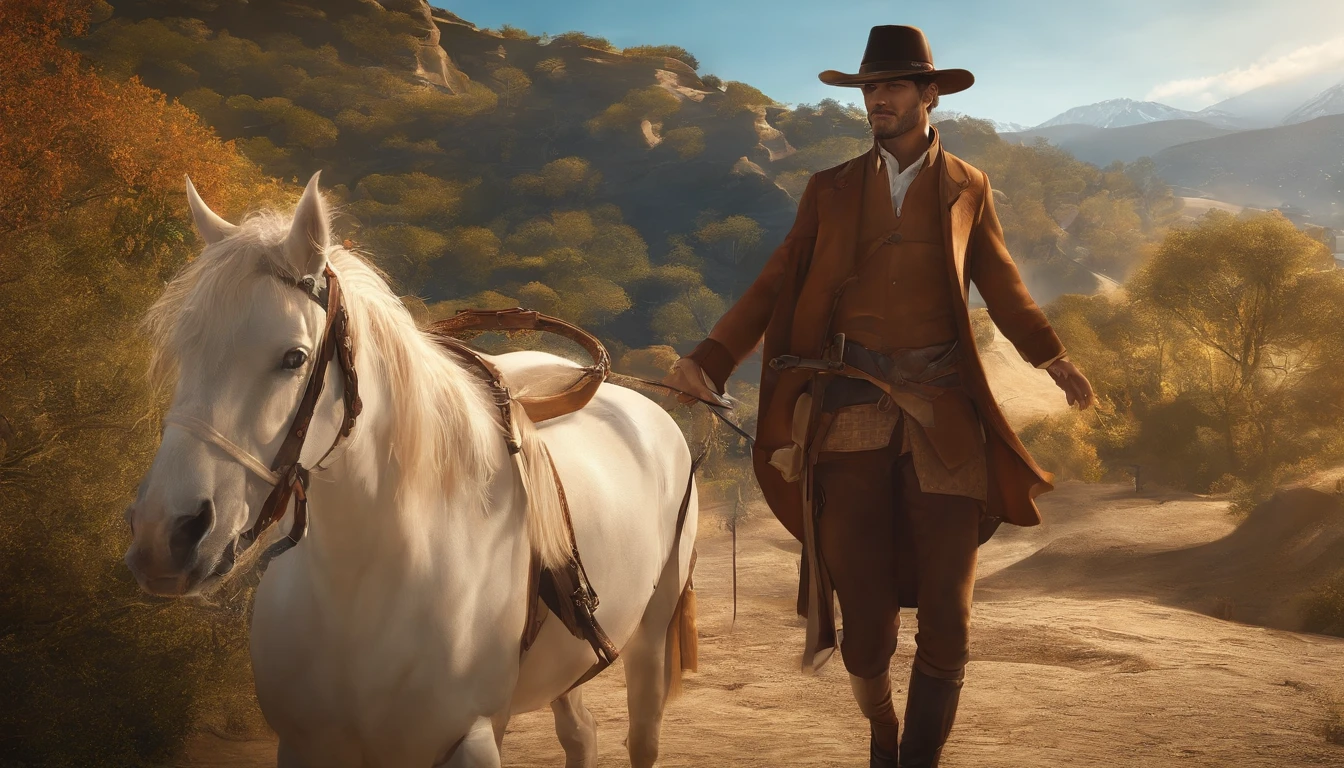 Gaucho, coloring, Anime, hd