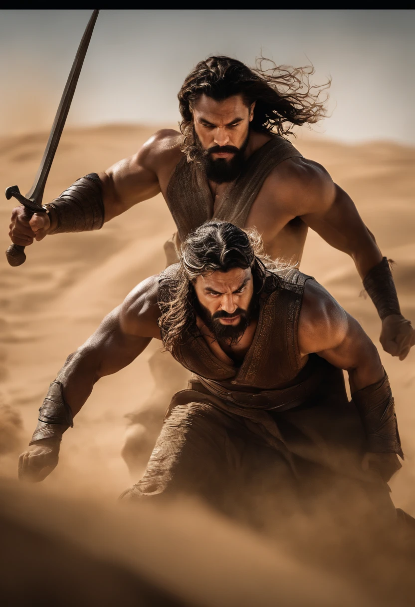 (best quality,highres:1.2),ultra-detailed,realistic:1.37,Two Greek warriors,stripped naked,wrestling furiously,tan skin,hard bodies,erect penises,powerful sexual desires,masculine physique,muscular torsos,engaging in physical combat,expressive facial expressions,sweat dripping from their bodies,body contortions,action-packed scene,exuding strength and power,ancient Greek setting, romantic,vivid colors,richly textured skin,historical accuracy,strong lighting highlighting their bodies,aggressive movements,contrasting muscles,rippling veins, no facial hair,beads of sweat,deep gaze in their eyes