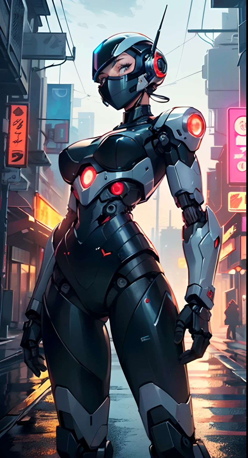 (((girl robot))),assaultron, itrobo2022, 1girl,robot,humanoid robot,robot joints,joints,black robot helmet,black armor,head-mounted display,humanoid robot,white robot joints,one-eyed,white joints,no humans,((black armor)),wide hips,curvy,mechanical arms,crotch plate,science fiction,post-apocalypse,outside,large breasts:1.4,
reelmech,cyborg girl,(cyborg girl:1.5),
android,((mechanical robot girl)),
(((doll))),((((black skin,doll joints:1.5,mechanical hands:1.5,black armored dress,tesla coils,mechanical doll:1.5,Body of a machine,black metallic skin,ball joint,no facial features,cyborg:1.5,robotic parts,robot)))),(((lustrous skin:1.5,plastic glitter skin,exaggerated shiny skin,illuminated skin))),(Mechanical joints: 1.4,Mechanical limbs),
lot of rgb,(spider lower abdomen),
(((nsfw))),
motorcycle black helmet,(wearing head-mounted display that is chunky and hi-tech with neon lights:1.2),corporate logos,complete black helmet,no face,black body,black skin,black robotic body,((((technological face mask,Cybernetic_Jawless, black mask)))),
(dynamic pose:1.0),solo focus,embarrassed,(centered,scale to fit dimensions,Rule of thirds),
cyberpunk city by the ocean at night, with bright neon signs and dark stormy clouds and puddles, scenery:1.25,
highres, sharp focus, (ultra detailed, extremely detailed), (photorealistic artwork:1.37),(extremely detailed CG unity 8k wallpaper),((synthwave background theme)),(((vibrant colors))),(intricate background),(masterpiece),(best quality),