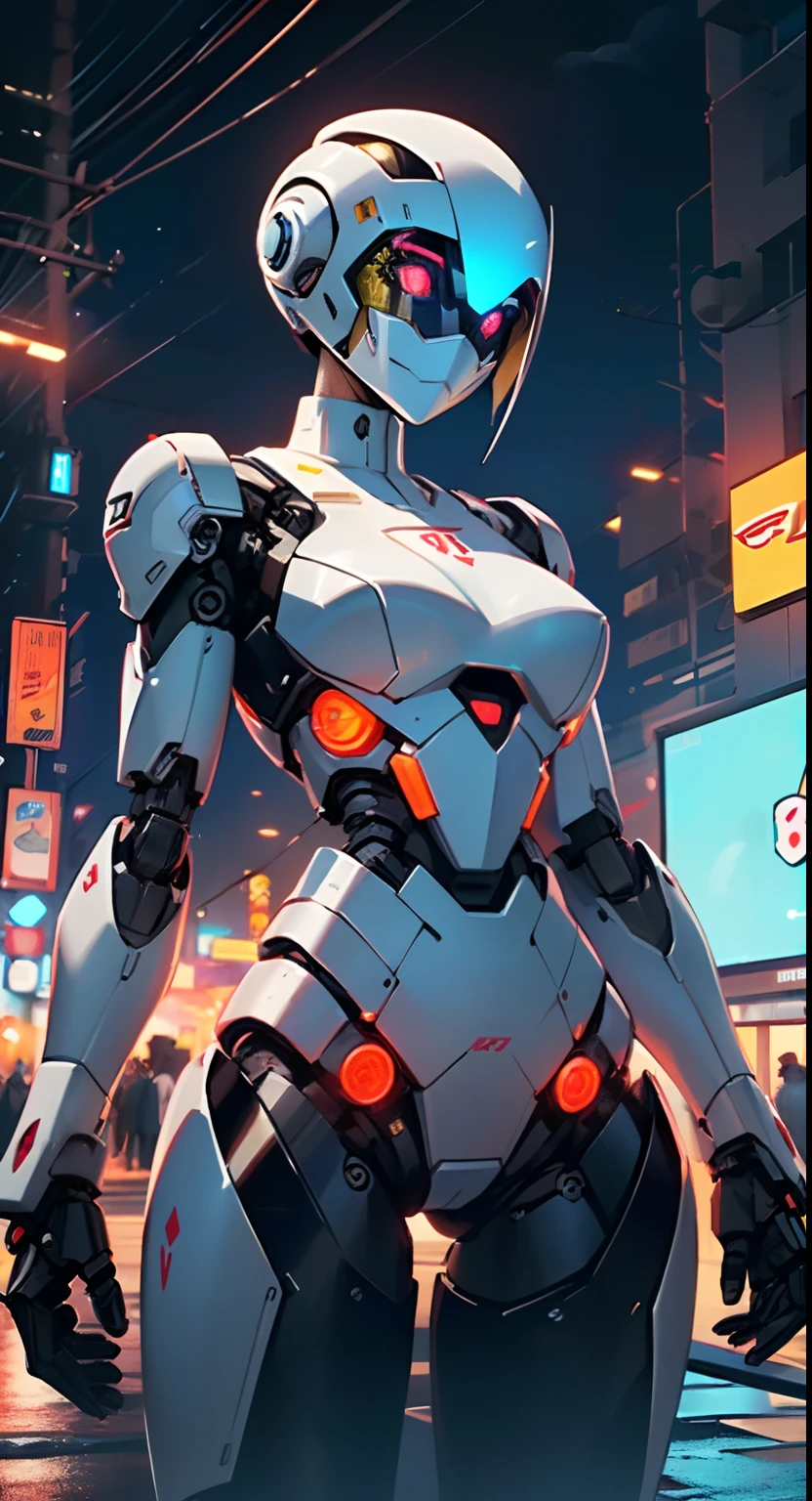 (((girl robot))),assaultron, itrobo2022, 1girl,robot,humanoid robot,robot joints,joints,black robot helmet,black armor,head-mounted display,humanoid robot,white robot joints,one-eyed,white joints,no humans,((black armor)),wide hips,curvy,mechanical arms,crotch plate,science fiction,post-apocalypse,outside,large breasts:1.4,

reelmech,cyborg girl,(cyborg girl:1.5),
android,((mechanical robot girl)),

(((doll))),((((black skin,doll joints:1.5,mechanical hands:1.5,black armored dress,tesla coils,mechanical doll:1.5,Body of a machine,black metallic skin,ball joint,no facial features,cyborg:1.5,robotic parts,robot)))),(((lustrous skin:1.5,plastic glitter skin,exaggerated shiny skin,illuminated skin))),(Mechanical joints: 1.4,Mechanical limbs),

lot of rgb,(spider lower abdomen),

(((nsfw))),

motorcycle black helmet,(wearing head-mounted display that is chunky and hi-tech with neon lights:1.2),corporate logos,complete black helmet,no face,black body,black skin,black robotic body,((((technological face mask,Cybernetic_Jawless, black mask)))),

(dynamic pose:1.0),solo focus,embarrassed,(centered,scale to fit dimensions,Rule of thirds),

cyberpunk city by the ocean at night, with bright neon signs and dark stormy clouds and puddles, scenery:1.25,

highres, sharp focus, (ultra detailed, extremely detailed), (photorealistic artwork:1.37),(extremely detailed CG unity 8k wallpaper),((synthwave background theme)),(((vibrant colors))),(intricate background),(masterpiece),(best quality),