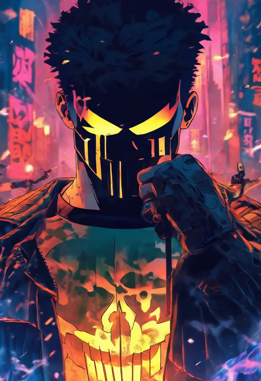 The Punisher as a teenager