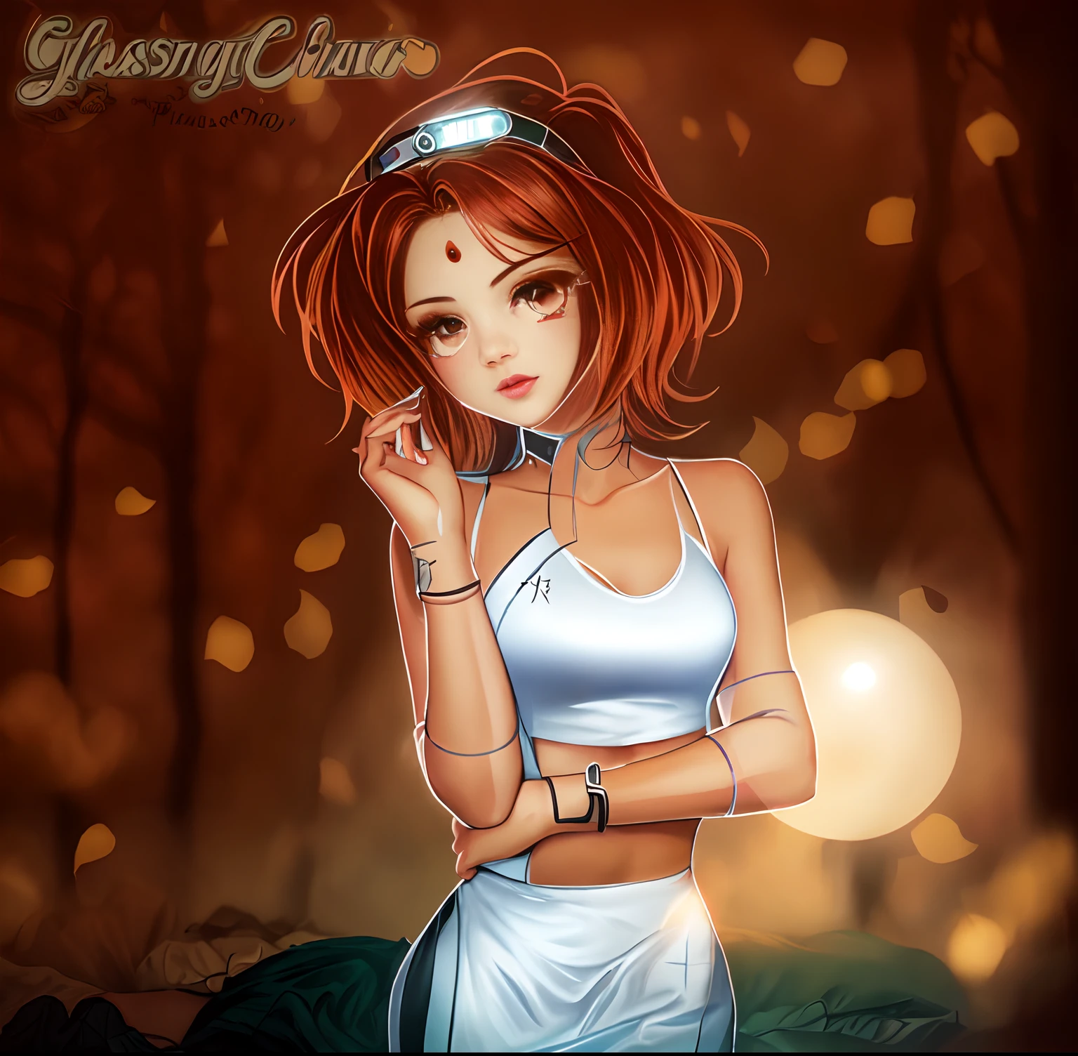 An image of a redhead looking at the full-body camera in the image,  (maquillaje:1.4), Vestido, (Cuerpo en forma:1.2), vestido blanco, cabello altamente detallado, Textura natural de la piel, Texturas 4K, vientre detallado, Piel lisa perfecta altamente detallada, Lightroom, intrincado, ultrarrealista, afuera, (HDR:1.3), UHD, (Detalles intrincados, hiperdetallado:1.1), Kinematic, foto-real, (Disparo oscuro:1.2), dramatic, alto contraste, (warm colours:1.1), colores apagados, Obra maestra, elegante, foco nítido, acostarse en la cama