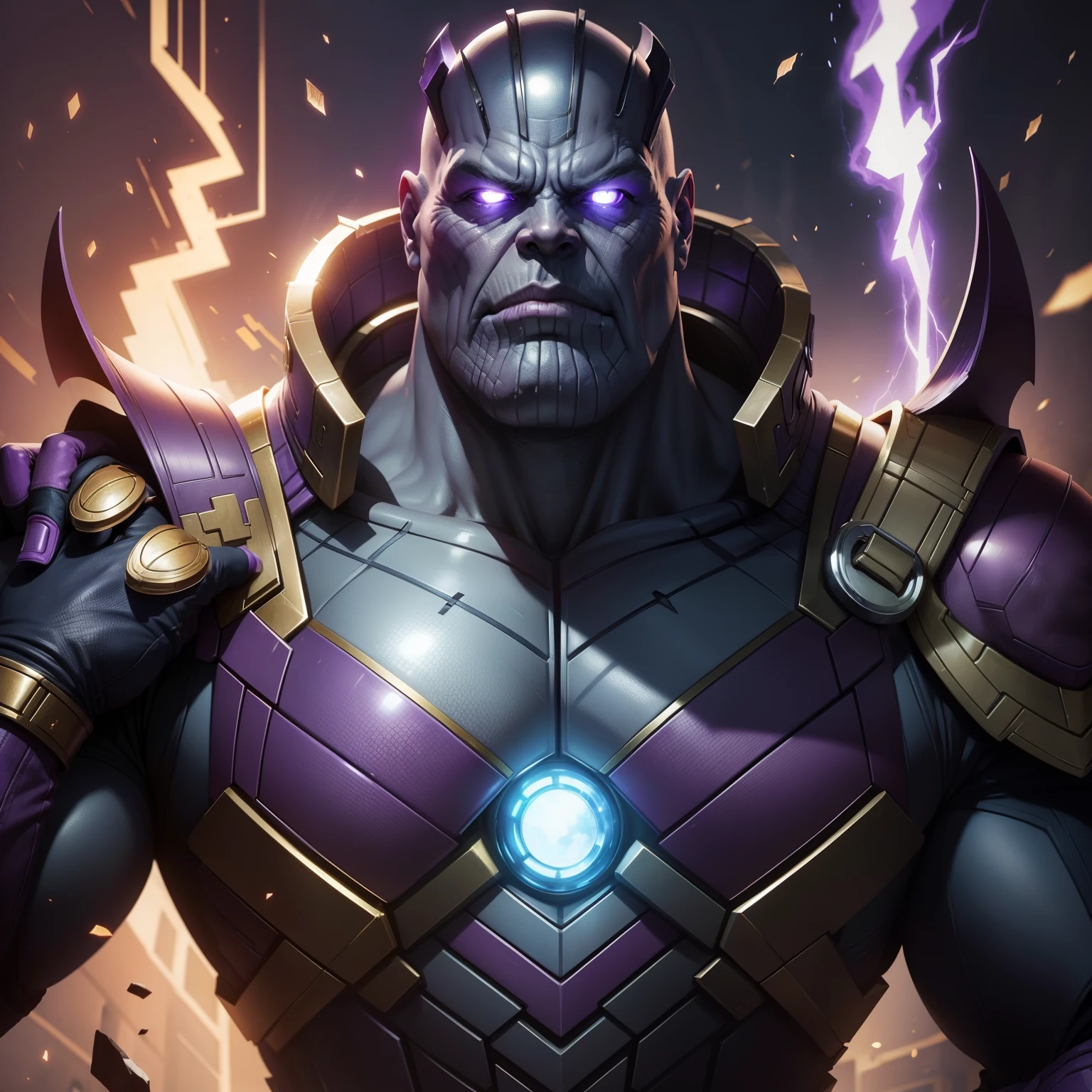 brutalmass, Infinity Gauntlet with the six Infinity Stones