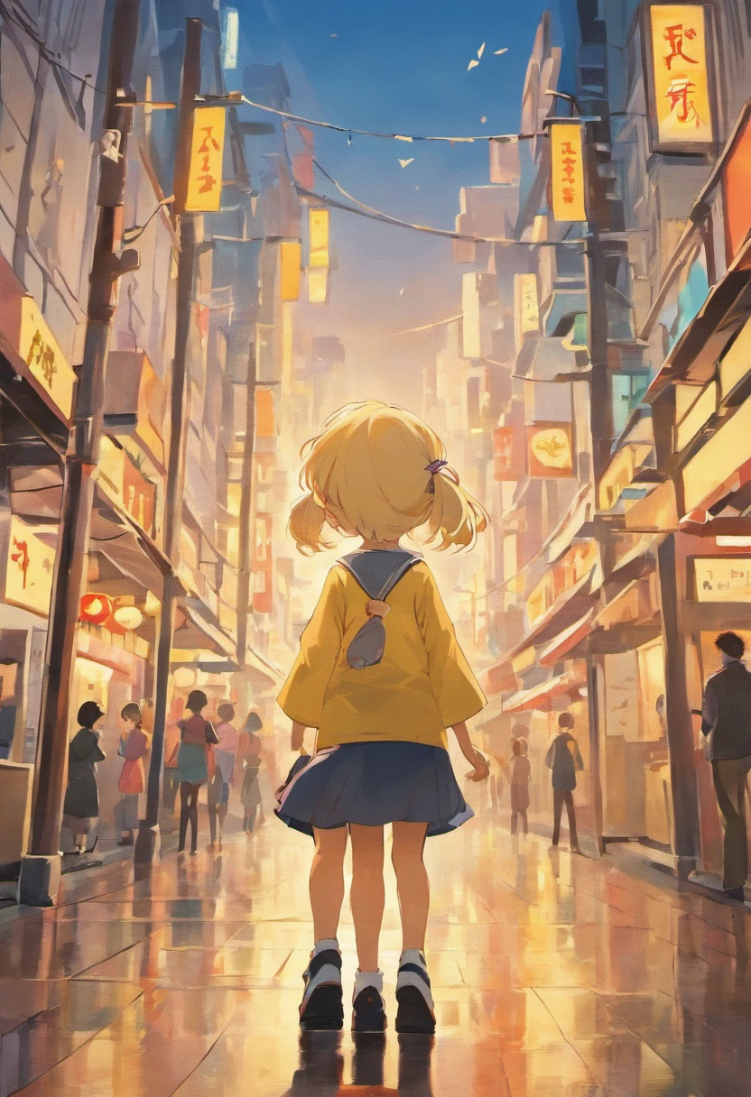 PIXAR style, 3 children, ((( japanese boy called Daniel))),(((Sara is a blonde white little girl ))) and (((Alex is a black boy))) The 3 children are 7 years old. They are in the park talking to each other.
