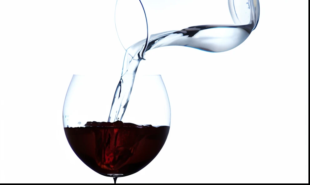 Araffe pouring red wine into a glass on a white background, vinho tinto, beber vinho, Derramamento, Wineglass, Wine, Rio do Vinho, Beber, wine glass, com uma garrafa de vinho, sede, Wining, segurando um copo de vinho tinto, holding glass of wine, enjoying a glass of wine, beber, holding a glass of wine