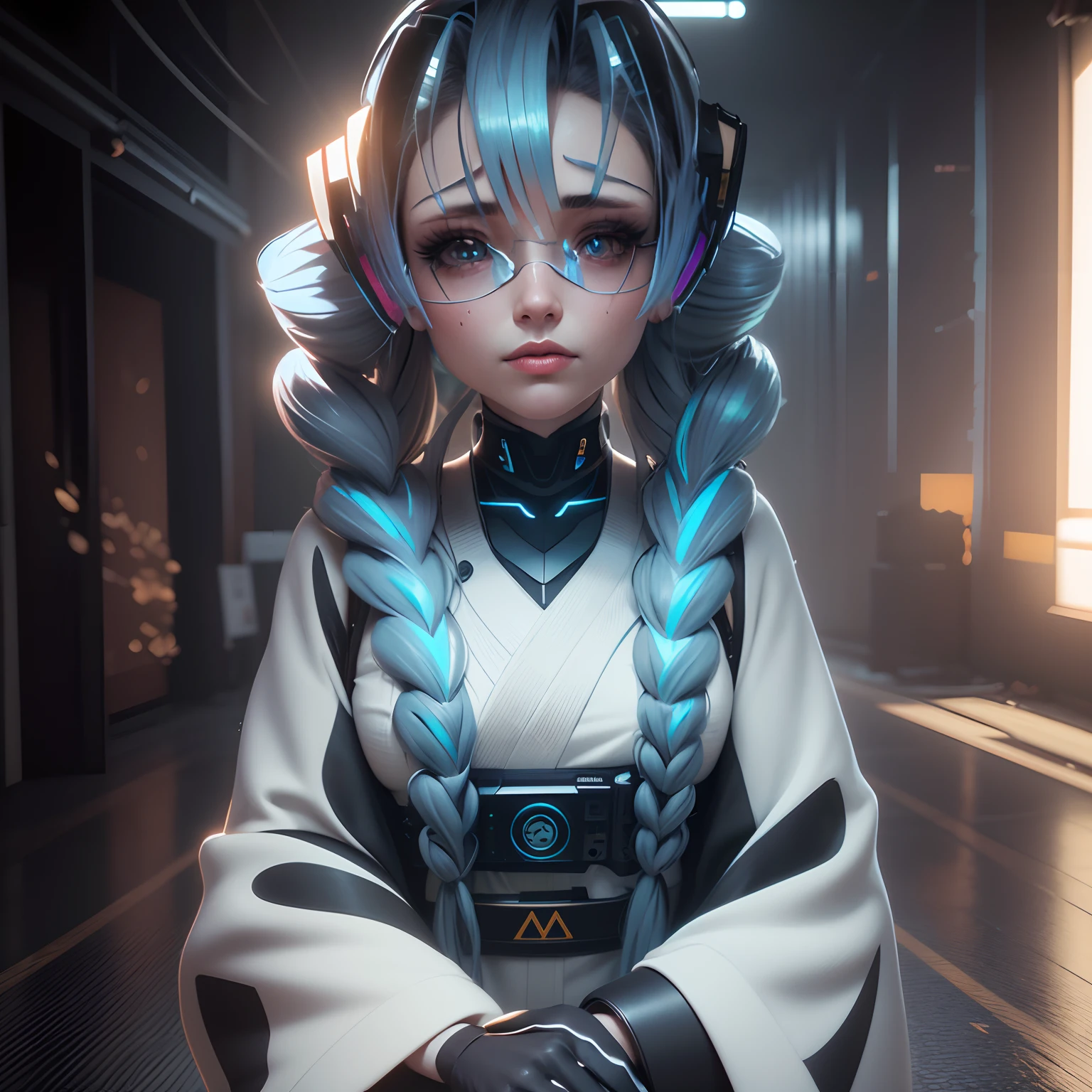 ((Best quality)), ((masterpiece)), (detailed:1.4), 3D, an image of a beautiful cyberpunk female with thick voluminous hair,light particles, pure energy chaos antitech,HDR (High Dynamic Range),Ray Tracing,NVIDIA RTX,Super-Resolution,Unreal 5,Subsurface scattering,PBR Texturing,Post-processing,Anisotropic Filtering,Depth-of-field,Maximum clarity and sharpness,Multi-layered textures,Albedo and Specular maps,Surface shading,Accurate simulation of light-material interaction,Perfect proportions,Octane Render,Two-tone lighting,Wide aperture,Low ISO,White balance,Rule of thirds,8K RAW
